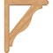 Ekena Millwork Funston Craftsman Smooth Bracket w/ Offset Brace, Western Red Cedar, 5 1/2"W x 32"D x 38"H BKT0604X32X38FST04SWR - alternate 2